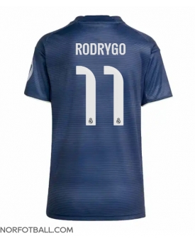 Billige Fotballdrakt Real Madrid Rodrygo Goes #11 Replika Bortedrakt Dame 2025-26 Kortermet Billige Fotballdrakt Real Madrid Rodrygo Goes #11 Replika Bortedrakt Dame 2025-26 Kortermet